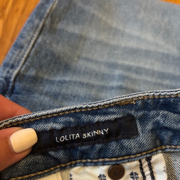 Lucky Brand Lolita Skinny Embroidered Jeans - Picture 9 of 9
